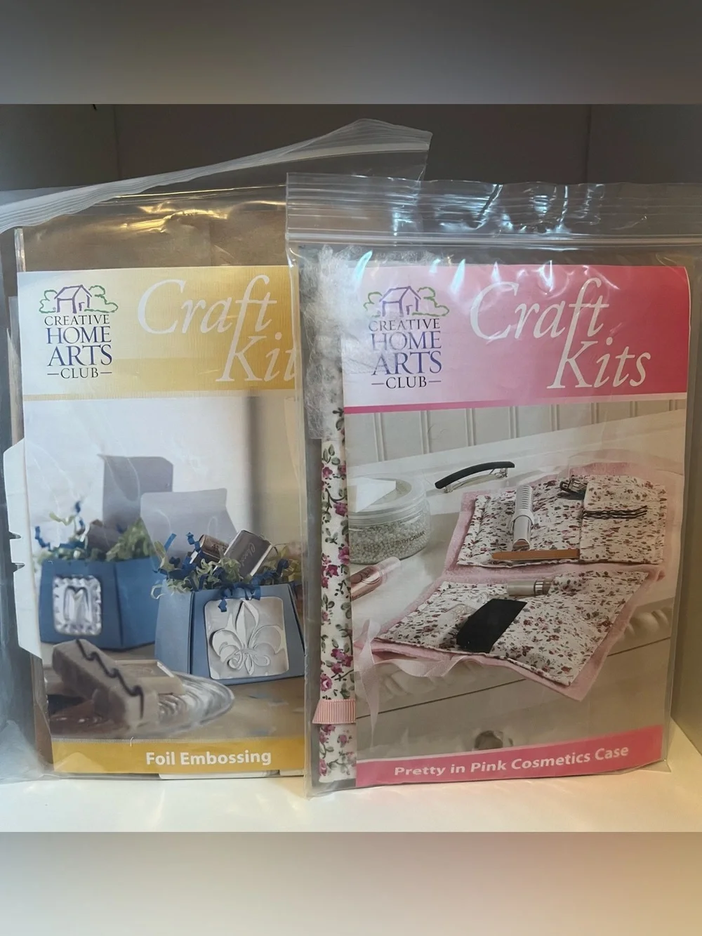 5 pc Lot of Creative Home Arts Club Craft Kits